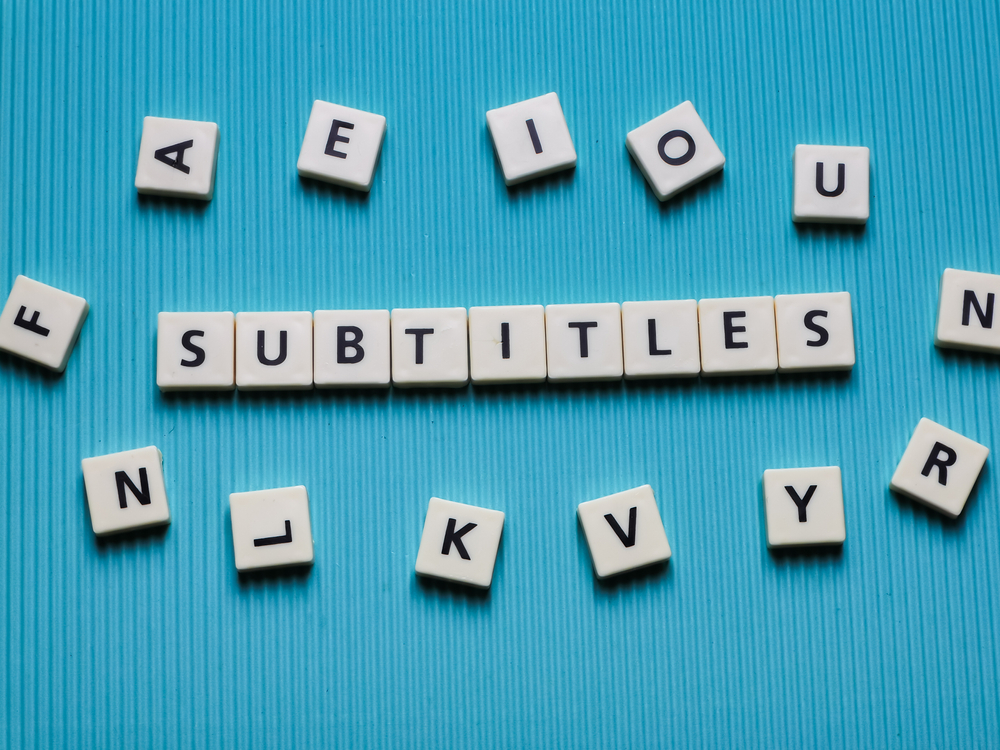 Subtitle formats
