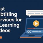 Best Subtitling Services for E-Learning Videos