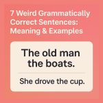 7 Weird Grammatically Correct Sentences: Meaning & Examples