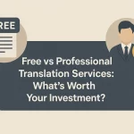 Free vs Professional Translation Services: What’s Worth Your Investment?