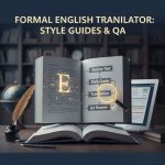 Formal English Translator: Style Guides & QA