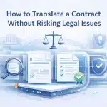 How to Translate a Contract (Without Risking Legal Issues)