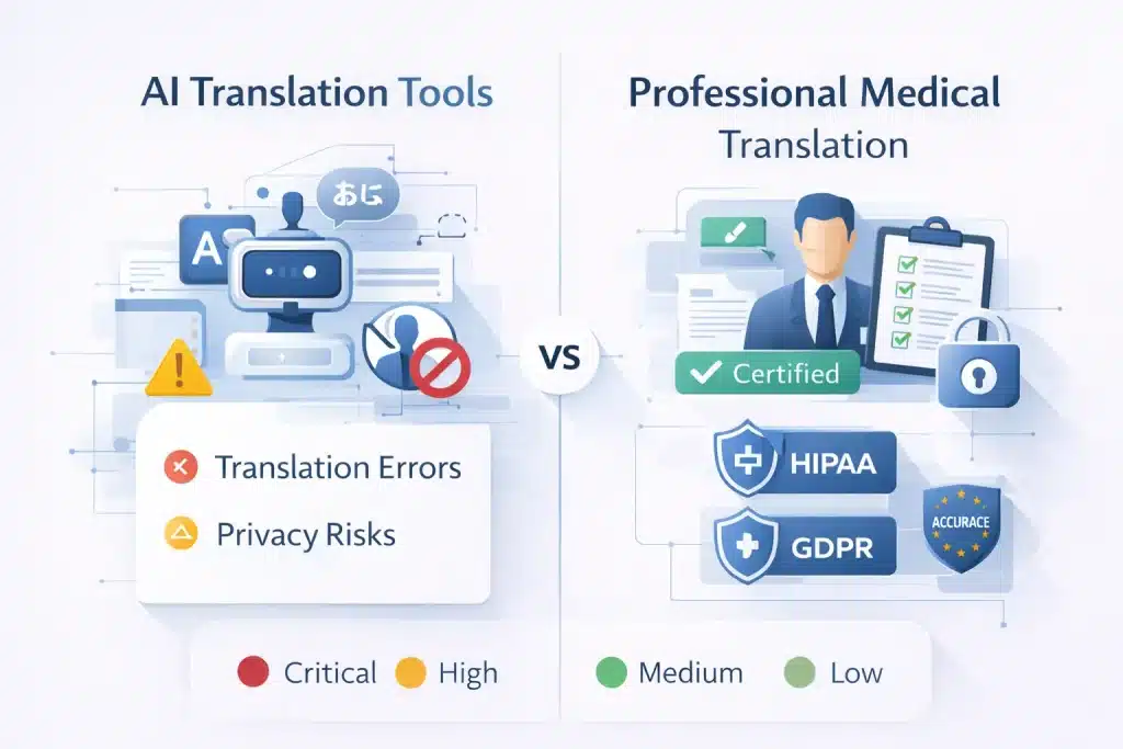 AI vs Professional Medical Translation