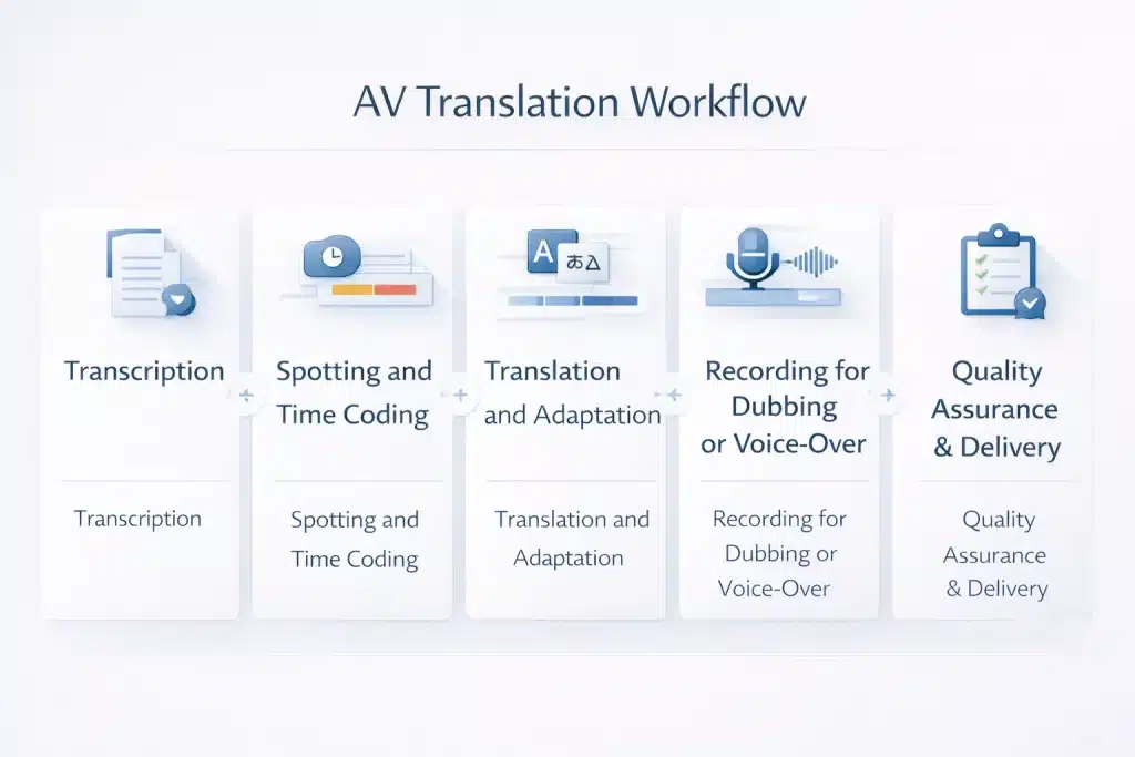 AV Translation Workflow