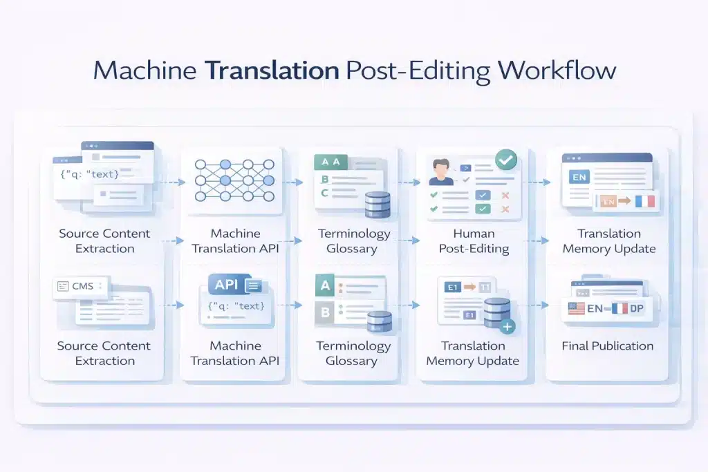 Best Translation API in 2026: Developer Comparison Guide 3 Machine Translation Post-Editing Workflow