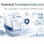 How Much Does Technical Translation Cost? (2026 Pricing Guide)