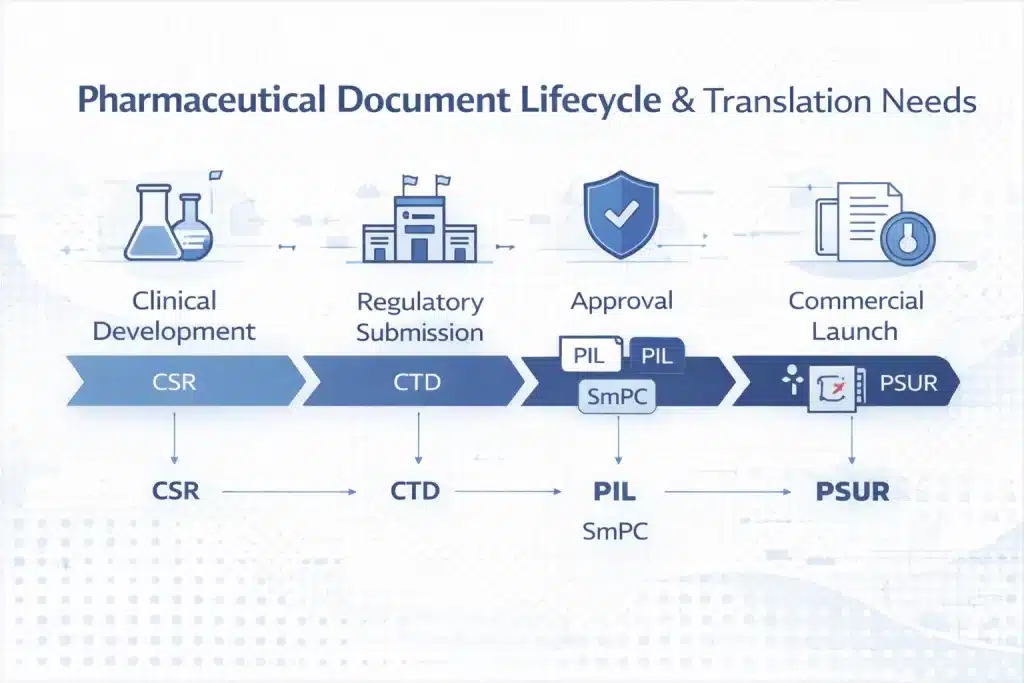 Pharmaceutical document lifecycle